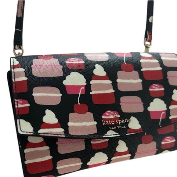 Kate Spade Winni Laurel Way Mini Pastries Crossbody Bag Women's EUC - Picture 3 of 9
